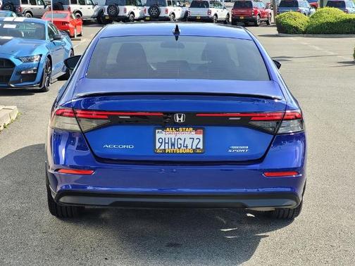 Blue 2023 Honda Accord SPORT