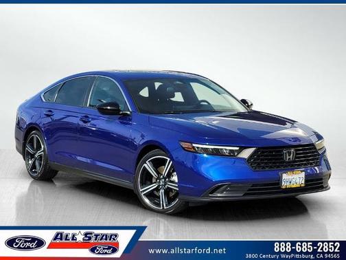 Blue 2023 Honda Accord SPORT