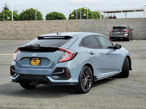 Gray 2021 Honda Civic SPORT
