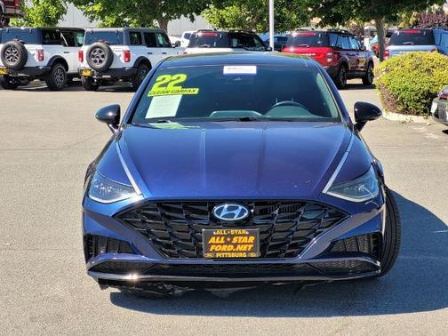 Stormy Blue 2022 Hyundai SONATA SEL PLUS