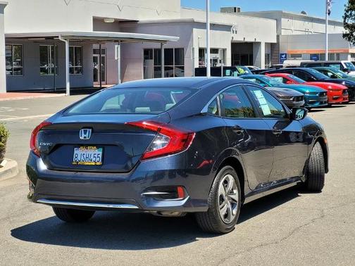 Gray 2019 Honda Civic LX