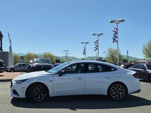 White 2023 Hyundai SONATA N LINE