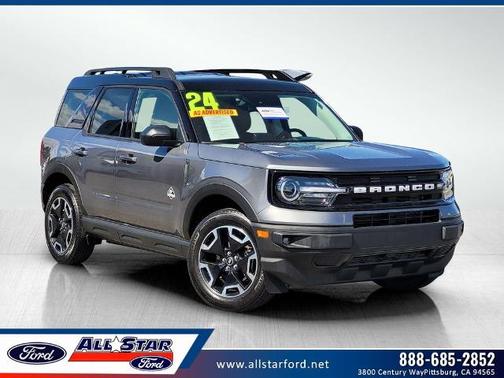 CARBONIZED GRAY METALLIC 2024 Ford Bronco Sport OUTER BANKS
