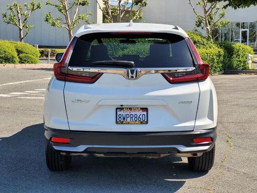 Platinum White 2021 Honda CR-V EX
