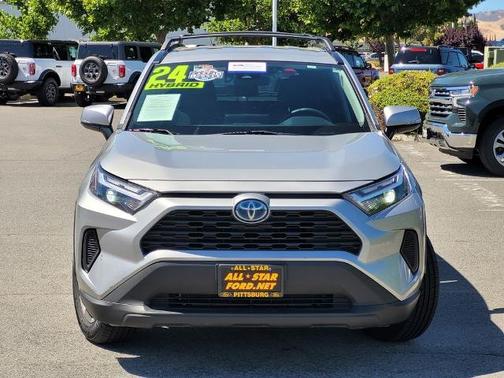 Silver Sky Metallic 2024 Toyota RAV4 LE