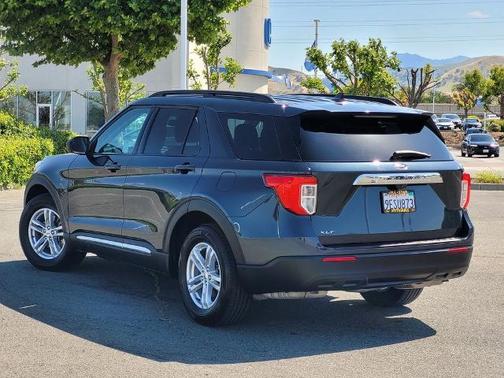 STONE BLUE METALLIC 2022 Ford Explorer XLT