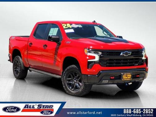 Red 2024 Chevrolet Silverado 1500 LT TRAIL BOSS