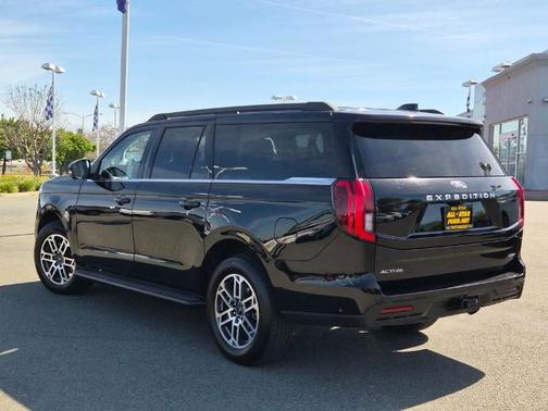 AGATE BLACK METALLIC 2025 Ford Expedition Max ACTIVE