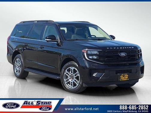AGATE BLACK METALLIC 2025 Ford Expedition Max ACTIVE