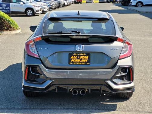 Gray 2020 Honda Civic SPORT
