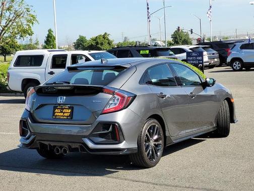 Gray 2020 Honda Civic SPORT
