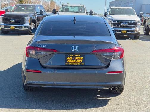 Gray 2024 Honda Civic SPORT
