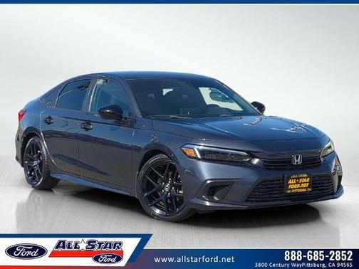 Gray 2024 Honda Civic SPORT