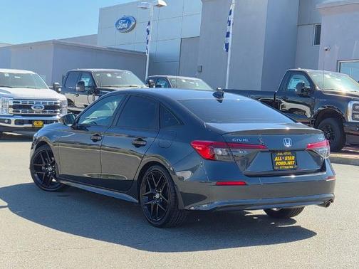 Gray 2024 Honda Civic SPORT