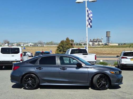 Gray 2024 Honda Civic SPORT