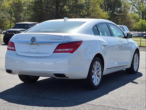 White Frost Tricoat 2016 Buick LaCrosse Leather