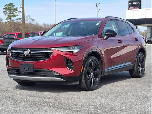 Cinnabar Metallic 2023 Buick Envision Preferred AWD