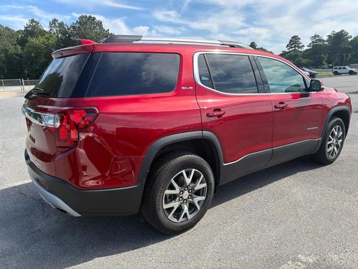 Volcanic Red Tintcoat 2023 GMC Acadia AWD SLE