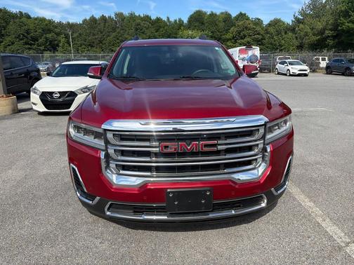 Volcanic Red Tintcoat 2023 GMC Acadia AWD SLE
