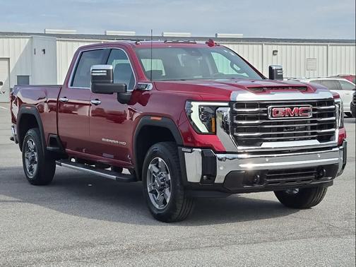Volcanic Red Tintcoat 2026 GMC Sierra 2500 SLT