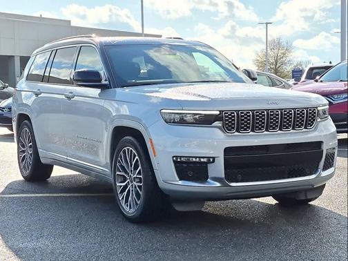 Bright White Clearcoat 2025 Jeep Grand Cherokee L Summit Reserve