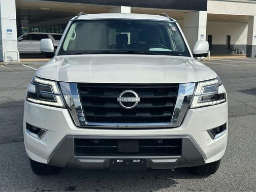 Aspen White Tricoat 2023 Nissan Armada SL 4WD