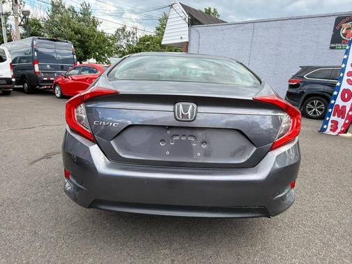Modern Steel Metallic 2016 Honda Civic LX