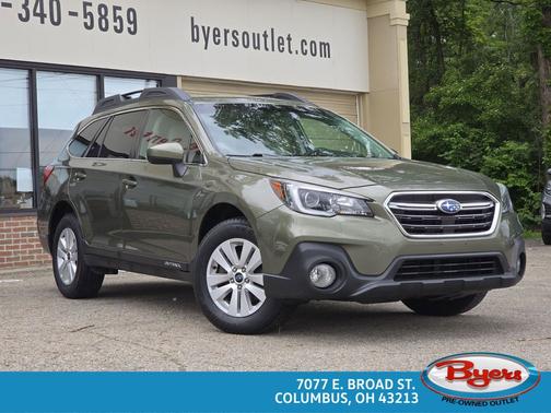 Wilderness Green Metallic 2018 Subaru Outback 2.5i Premium