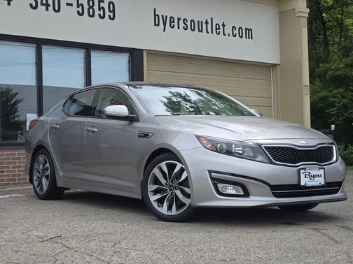 Satin Metal 2014 Kia Optima SX Turbo