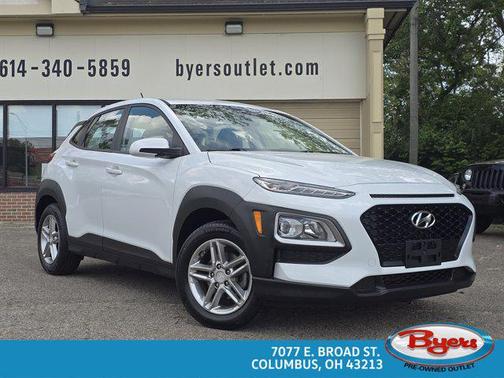 Chalk White 2019 Hyundai KONA SE