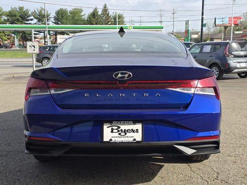 Intense Blue 2021 Hyundai ELANTRA SEL