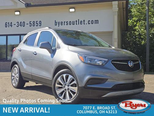 Satin Steel Metallic 2020 Buick Encore Preferred
