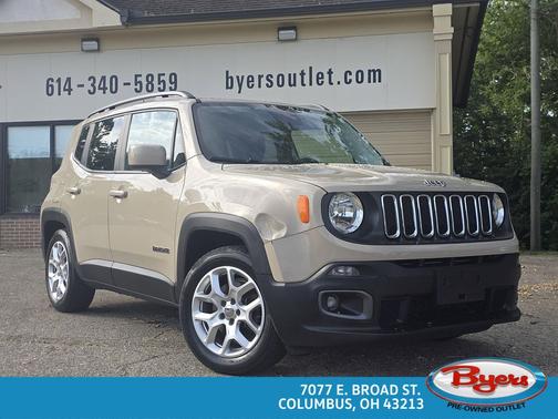 Mojave Sand 2015 Jeep Renegade Latitude