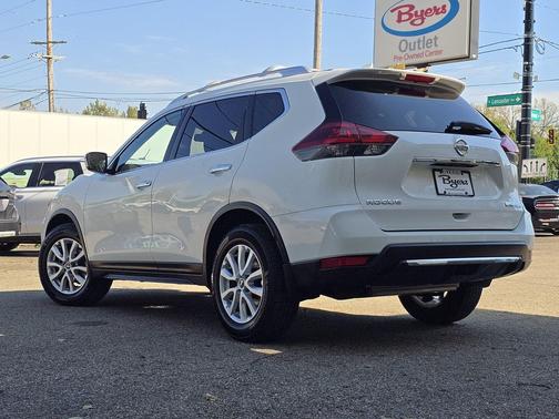 Glacier White 2020 Nissan Rogue S