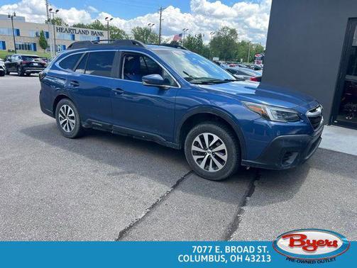 Abyss Blue Pearl 2020 Subaru Outback Premium