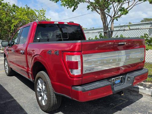 RAPID RED MET TINTED CC 2022 Ford F-150 Platinum