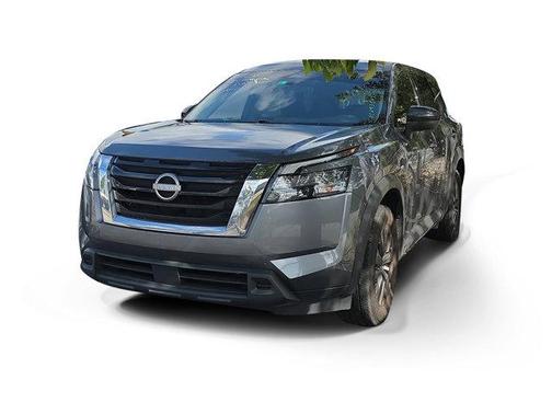 Gun Metallic 2024 Nissan Pathfinder S FWD