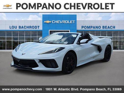 Arctic White 2026 Chevrolet Corvette Stingray w/1LT