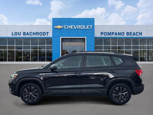 Deep Black Pearl 2024 Volkswagen Taos 1.5T S