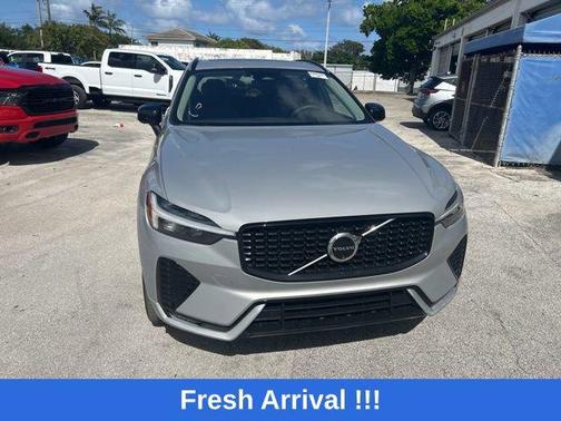 Silver Dawn Metallic 2024 Volvo XC60 B5 Plus Dark Theme