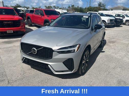 Silver Dawn Metallic 2024 Volvo XC60 B5 Plus Dark Theme