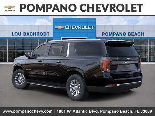 Black 2026 Chevrolet Suburban LS