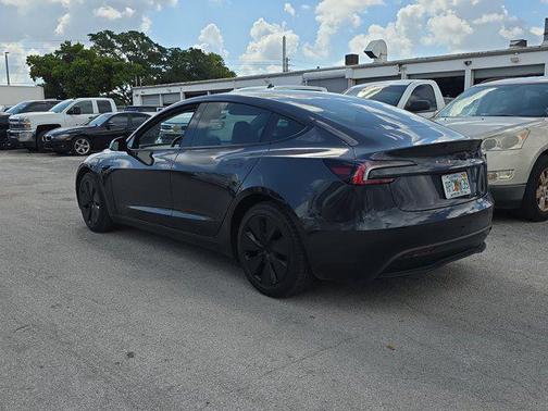 Stealth Grey 2025 Tesla Model 3 Long Range