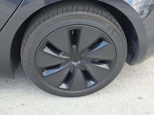 Stealth Grey 2025 Tesla Model 3 Long Range