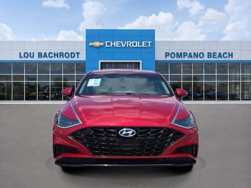 Calypso Red 2021 Hyundai SONATA SEL