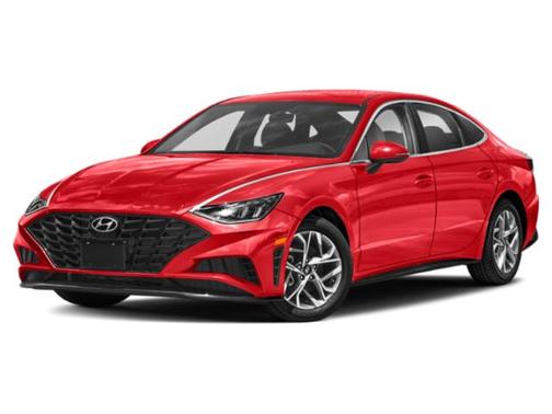 Calypso Red 2021 Hyundai SONATA SEL