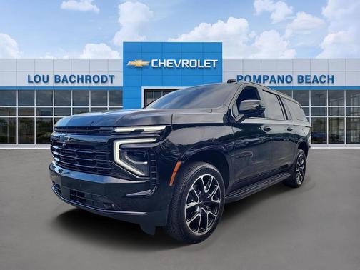 Black 2025 Chevrolet Suburban RST