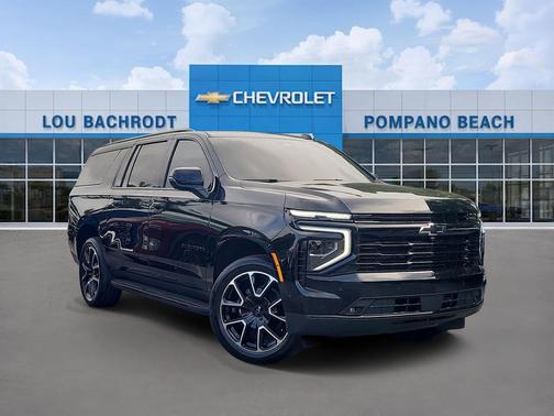 Black 2025 Chevrolet Suburban RST