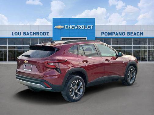 Crimson Metallic 2025 Chevrolet Trax LT
