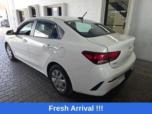 Clear White 2023 Kia Rio LX